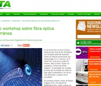 Nuevo workshop sobre fibra óptica subterránea