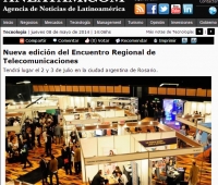 Nueva edición del Encuentro Regional de Telecomunicaciones