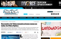 Encuentro de Telecomunicaciones suma un Taller de Fibra Optica