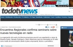 Encuentros Regionales confirma seminario sobre nuevas tecnologías en radio